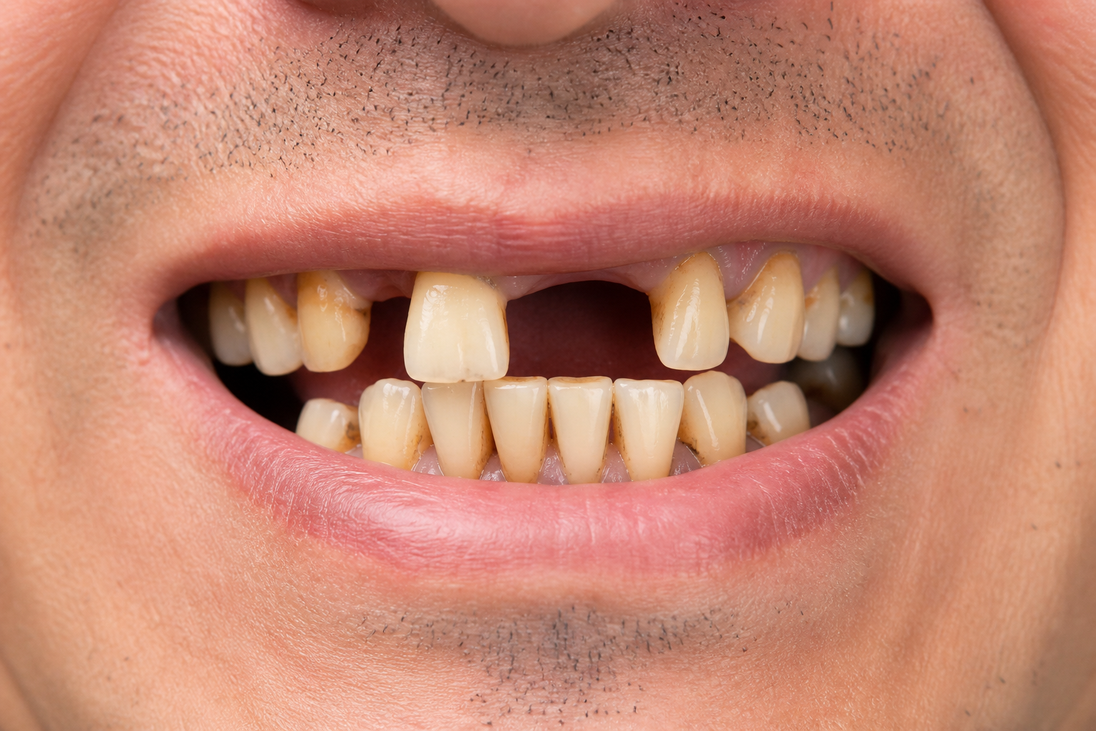 Inainte de tratament dentar
